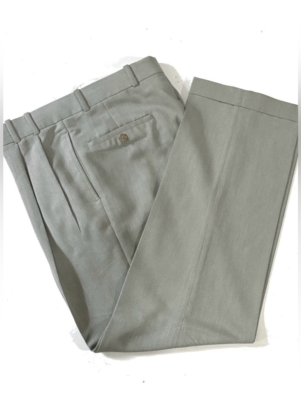 Vintage Today’s Man Men’s Dress Pants Size 31 Olive Grey